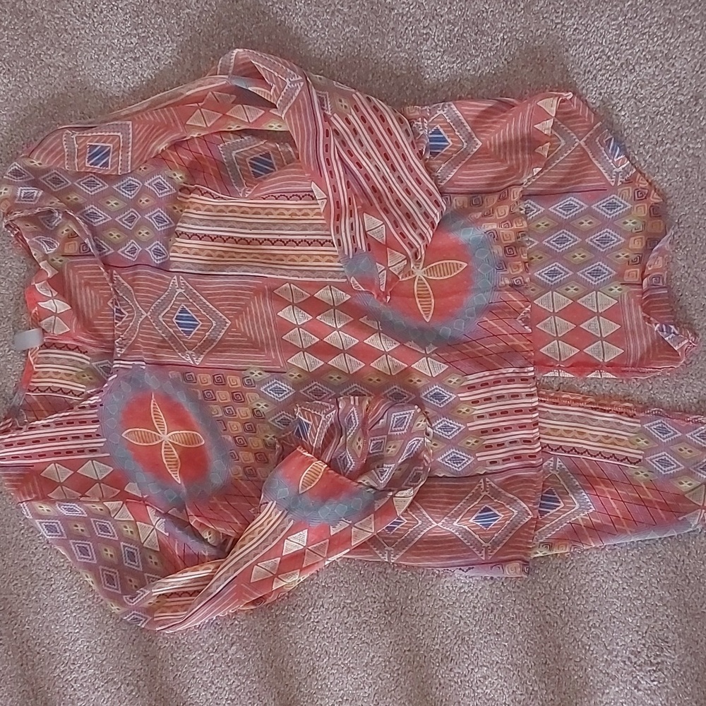 Uj High Low Sheer Shirt